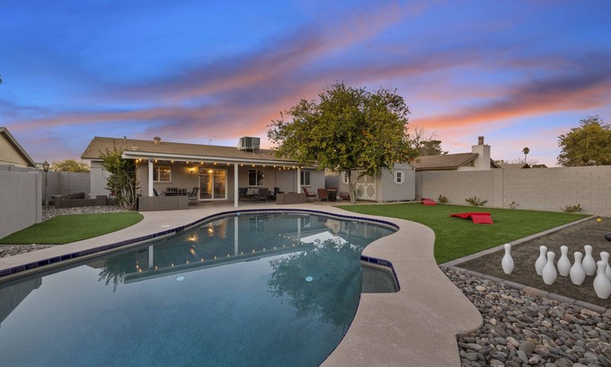 Tempe House | Four Queens Inn ~No Cleaning Fee~ Near Airport/ASU