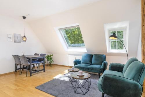Stadtmitte Apartment | FREE LIVING - Buddha Design, Natur, Parkplatz, Washer