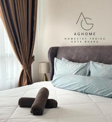 Bandar Kota Bharu Apartment | #Free Netflix 1BR Troika Residensi Kota Bharu By AGhome