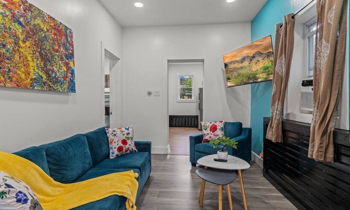 Delair Apartment | FREE Private Parking 1-min I-95