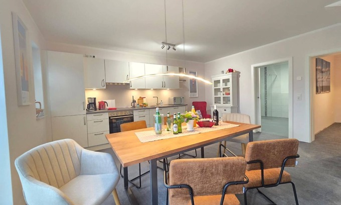 Hagermarsch House | Friesenkate Backbord - Herzlich Willkommen in Unserem Brandneuen Ferienhaus, dem Perfekten