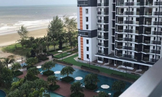 Kampung Sungai Karang Darat Apartment | Fully sea view residences with 2 bedrooms and two bathrooms