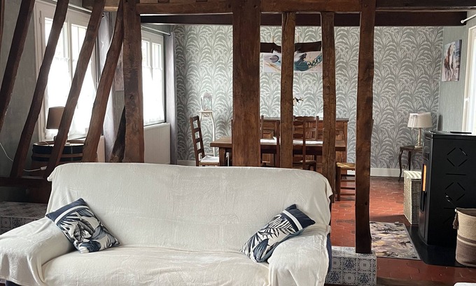Le Mesnil-Reaume Cottage | Fully enclosed country house 10 minutes from the beach, 5 minutes from the forest