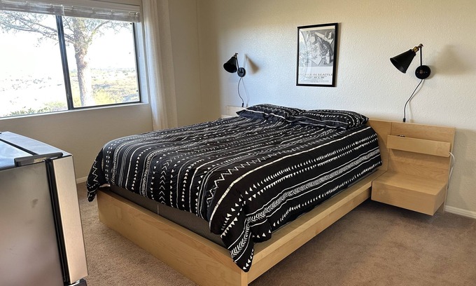 Clarkdale Apartment | Fully-Furnished Studio within Our Home. Enjoy Panoramic Views and Desert Beauty