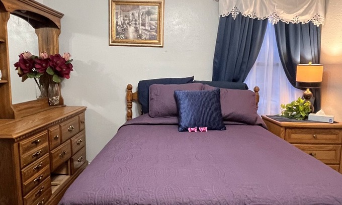 Minot House | Furnished 1-Bed 1-Bath entire Apt in House - Private Entrance includes utilities