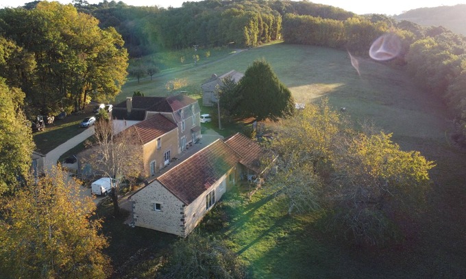 Doissat House | Gîte 2 pers for romantic stays in Périgord noir.