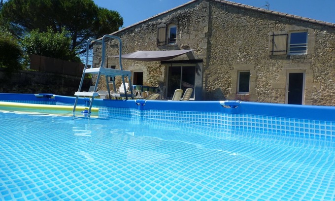 Romagne House | Gîte 6/8 pers. between Bordeaux and Saint Emilion - Adaptable rates for short stays