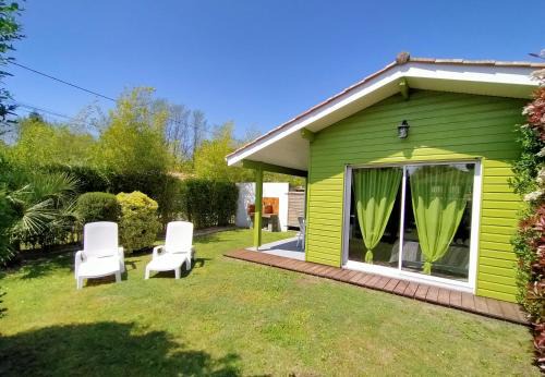Brach House | Gîte avec piscine et espace bien-être partagés entre Bordeaux et Lacanau océan