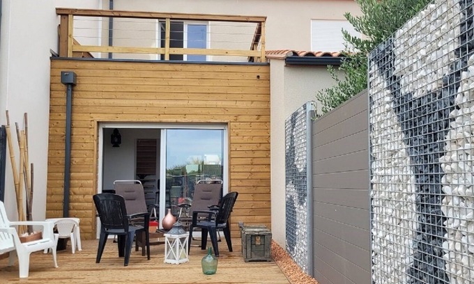 Sorede House | Gîte Du Soleil Maison Traversant Avec Terrasse et Solarium