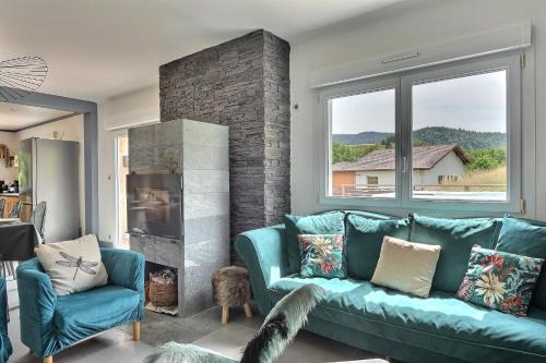 Fresse-sur-Moselle House | Gîte Les Libellules - 12 personnes - 4 étoiles - Spa