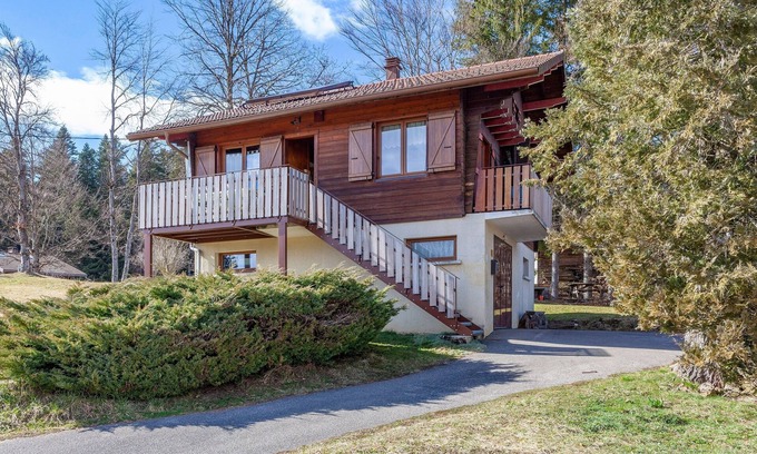 Prenovel Ski Chalet | Gîte - Les Pessettes - Vue Montagne
