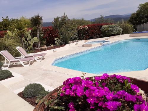 Flayosc House | Gîte provençal indépendant avec piscine chauffée : LE SUY BIEN
