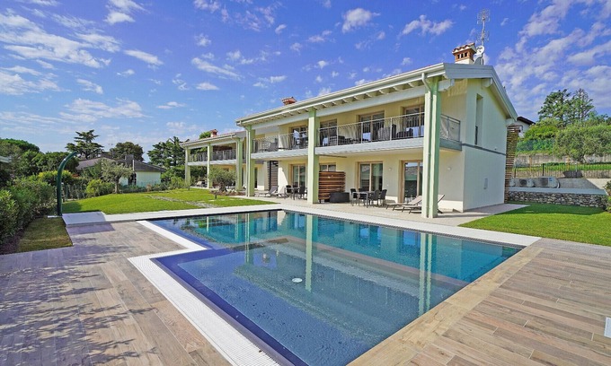 Villaggio Sanghen Ski Chalet | Gardaliva2: with lake view in small residence near to the lake
