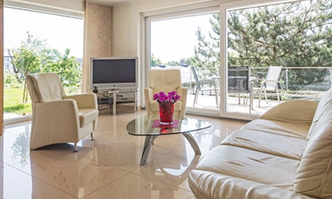 Gohren Apartment | Garden floor2 without sea view - Villa Baltic Sea 5 * with sea and Boddenblick