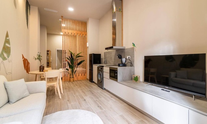 Morvedre Apartment | Gardens '01 African Roots' by Art Lofts