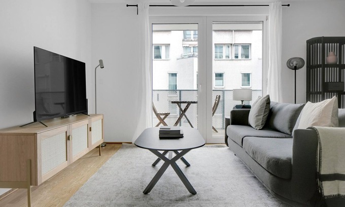 Kaisermuhlen Apartment | gepflegter Neubau mit Balkon, nähe UNO, Donauinsel und Alten Donau, viele Badestrände, 5 min zur U1