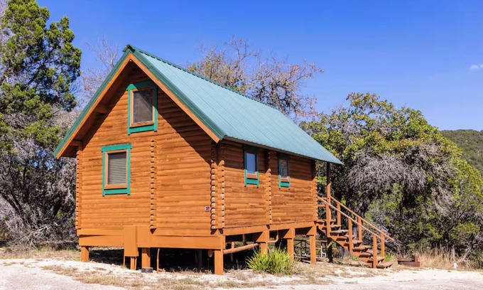 Medina Cabin | Getaway Cabin: Texas Hill Country Resort/w Pool