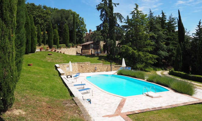 San Gimignano Other | Ginestra, house with outdoor patio and overlooking the common swimming pool