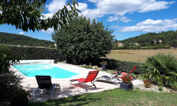Laval-Pradel Apartment | Gite in Cévennes with swimming pool