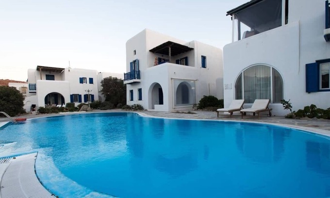 Ornos House | Glamorous 2BR Villa in Ornos with Amazing Sea View