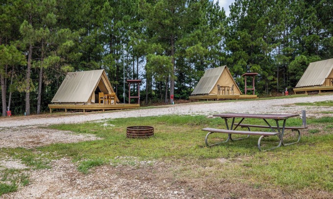 Onalaska RV Rental | Glamping Under the Stars at Lake Livingston