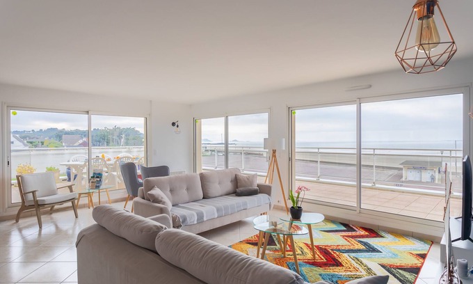 Erquy Apartment | Glaz-Zen - Spacieux appt face à la mer