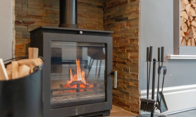 Colne House | Glenroy Place - sleeps 7 | drive | log burner