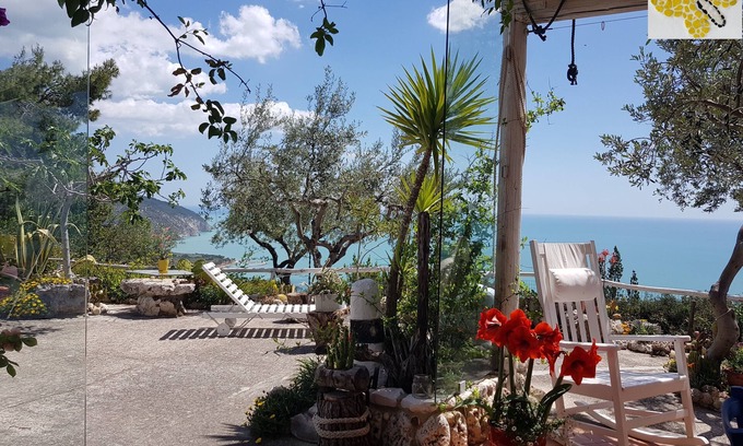 Mattinata Apartment | - Gli Orizzonti di Agata - Villa with a wide view of the sea - MARGHERITA -