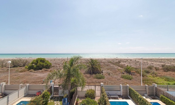 Playa de Almarda House | Global Properties: Front line beach townhouse with sea views