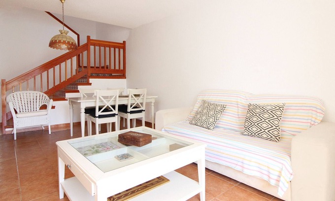 Playa de Almarda House | Global Properties: Townhouse on the beach with pool