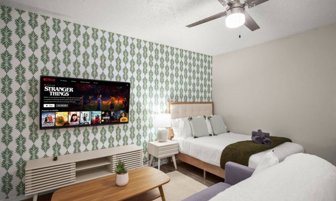 Skyview Apartment | Glowing Green Studio - Great for ACL, F1, and More