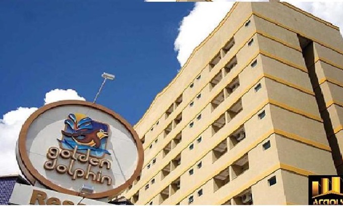 Centro Apartment | Golden Dolphin Grand Hotel - FLAT Quarto e Sala Com Roupa de Cama e Banho - Piscinas 24h
