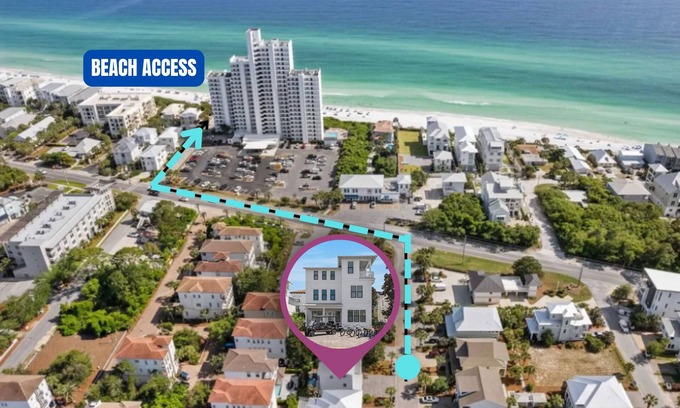 Village of Sugar Beach House | Golf Cart/Heated Pool/Bikes/Walk2Beach