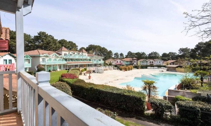 Lacanau-Ocean House | Golf house in Lacanau-Océan with heated swimming pool