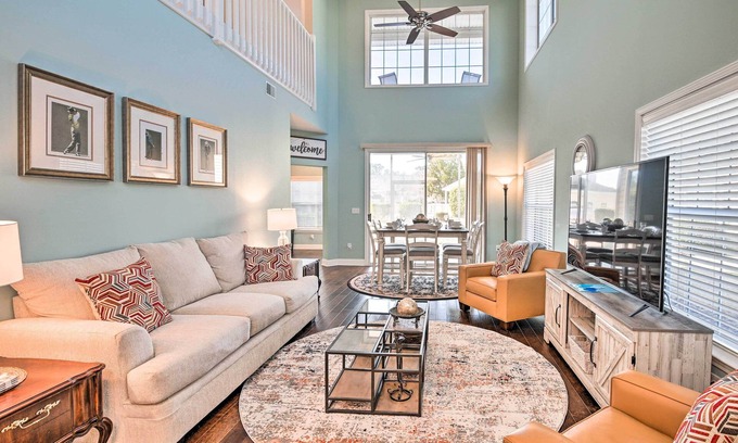 Red Hill House | Golfer’s Paradise in Myrtle Beach w/Balcony!