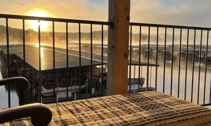 Camdenton Condo | Gorgeous Escape-No Steps/gravel, PWC Lift-Lakefront by Kinderhook/Golf/ballpark