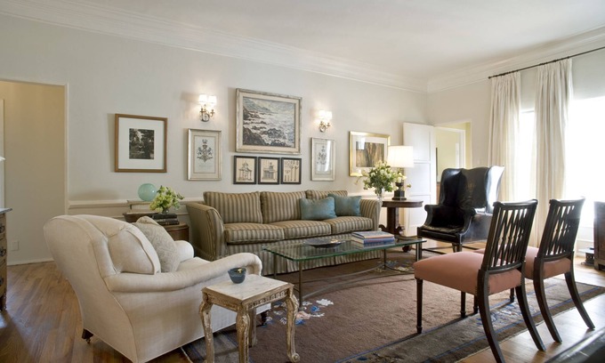 Beverly Hills Apartment | GORGEOUS FURNISHED APARTMENT IN BEVERLY HILLS COURTYARD BLDG!
