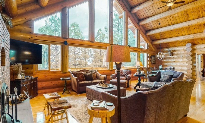 Pagosa Springs House | Gorgeous Home W/ Mountain Views, Game Room, Large Deck & Gas Grill!