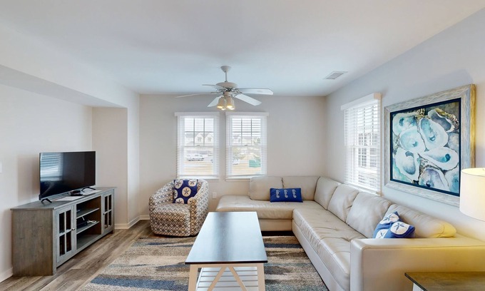 Buxton House | Gorgeous, renovated ocean-view home with central AC, W/D & pool - near the beach