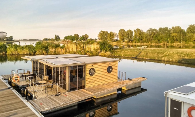 Ophoven Boat Rental | Gorgeous ship in Ophoven with lake view