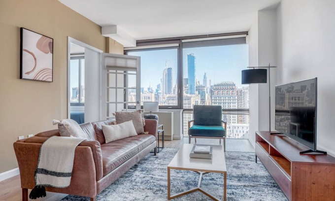 Union Square Apartment | Gorgeous Union Square 1BR w/Sundeck Level next to Subway by Blueground