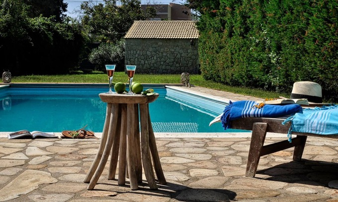 Molos Villa | Portico Verde private Villa with pool | Corfu