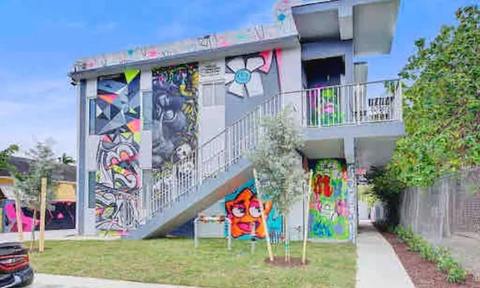 Wynwood Art District House | Graffiti Art BLDG 7B/12BA near Wynwood & MIA Beach