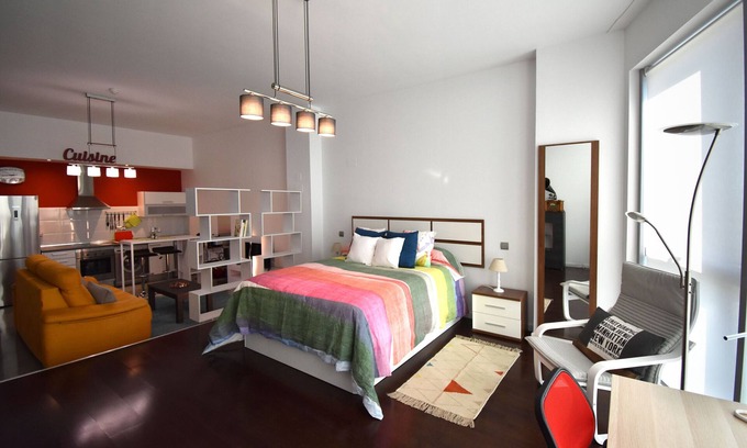 Rivas-Vaciamadrid Apartment | Gramophone Loft. Finest accommodation for your business/leisure stays in Madrid.