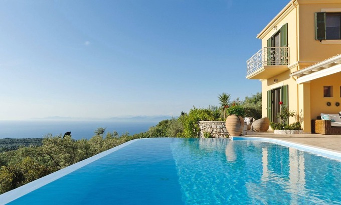Kavallos Villa | Grand Lefkada Villa | 3 Bedrooms | Villa Kaladika | Stunning Sea Views | Well.