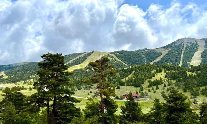 Greolieres les Neiges Apartment | Grand Studio Plein sud Piste view