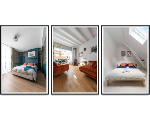 Cusset House | Grande Maison Cusset - Maison de ville et Studio