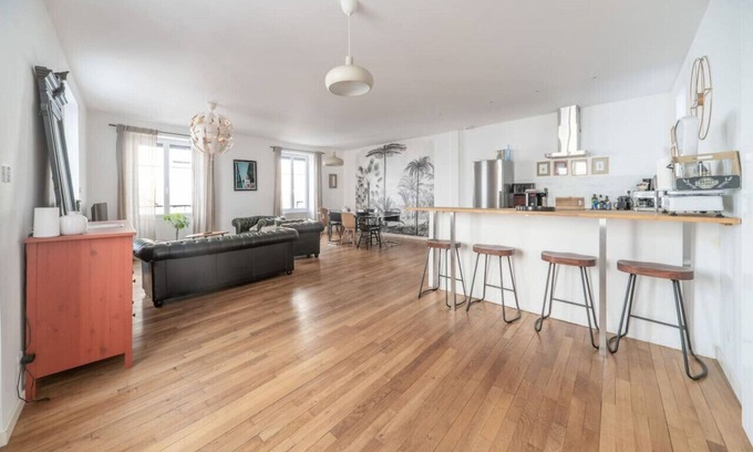 Cœur de Ville House | Grande Maison design, centre ville, terrasse