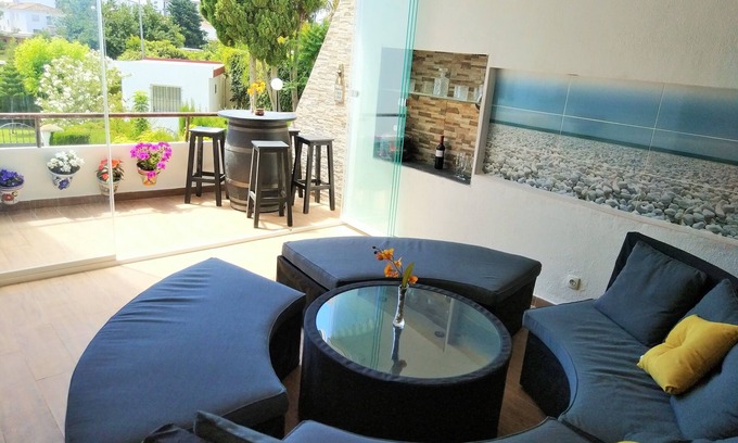 Benalmadena Costa Apartment | Great flat near Puerto Marina, pool & tennis court
