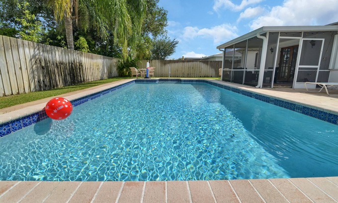 Survey Creek House | Great house with heated pool, full kitchen, and enclosed yard!